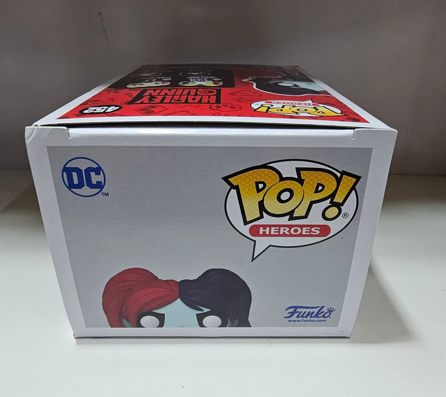 Funko Pop DC Comics Harley Quinn Con Pizza 452 (La Caja puede no estar perfecta ver fotos)