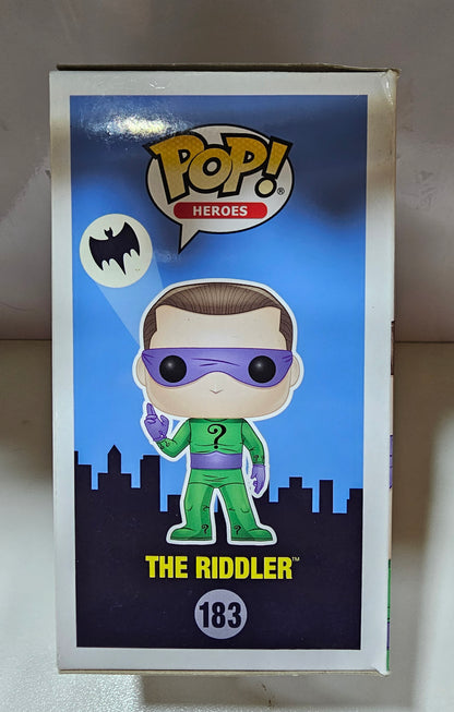 Funko Pop DC Comics Batman The Riddler 183  (La Caja puede no estar perfecta ver fotos)
