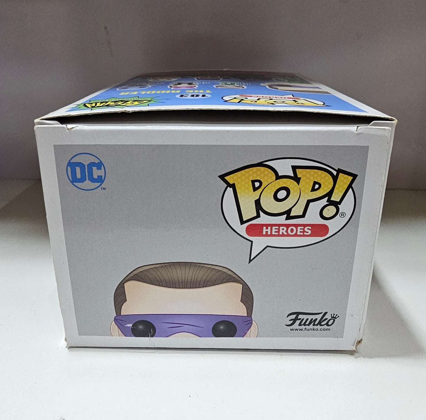 Funko Pop DC Comics Batman The Riddler 183  (La Caja puede no estar perfecta ver fotos)