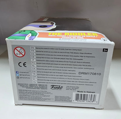 Funko Pop DC Comics Batman The Riddler 183  (La Caja puede no estar perfecta ver fotos)