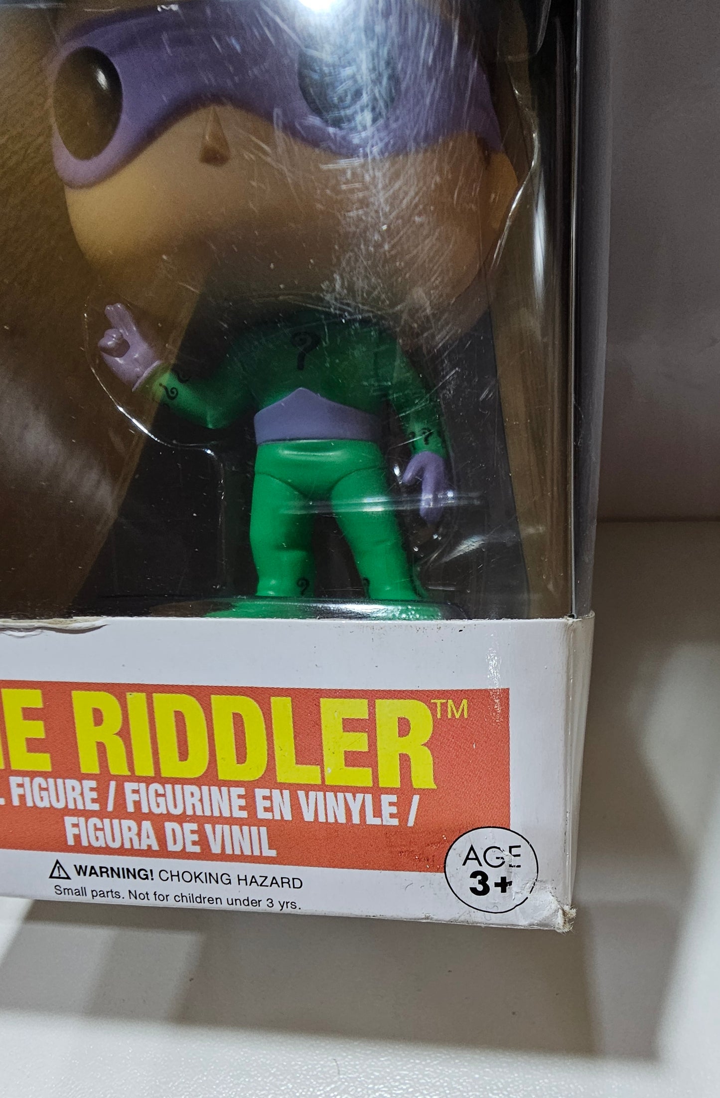 Funko Pop DC Comics Batman The Riddler 183  (La Caja puede no estar perfecta ver fotos)