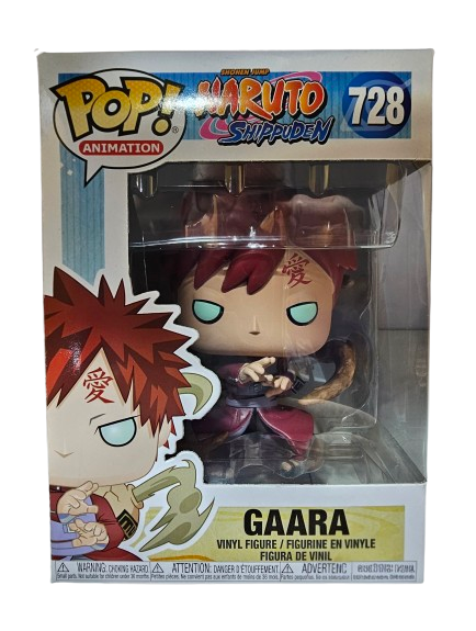 Funko Pop Naruto Gaara 728  (La Caja puede no estar perfecta ver fotos)