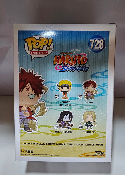 Funko Pop Naruto Gaara 728  (La Caja puede no estar perfecta ver fotos)