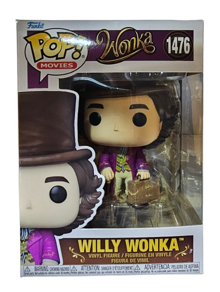 Funko Pop Willy Wonka 1476 (La Caja puede no estar perfecta ver fotos)