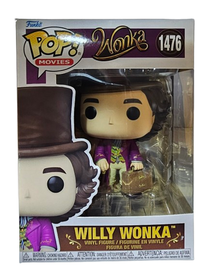 Funko Pop Willy Wonka 1476 (La Caja puede no estar perfecta ver fotos)