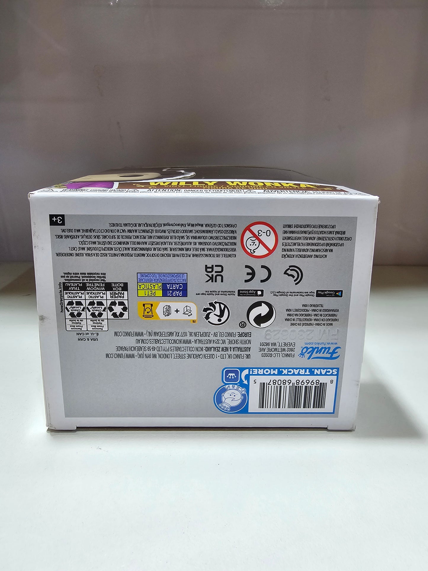 Funko Pop Willy Wonka 1476 (La Caja puede no estar perfecta ver fotos)