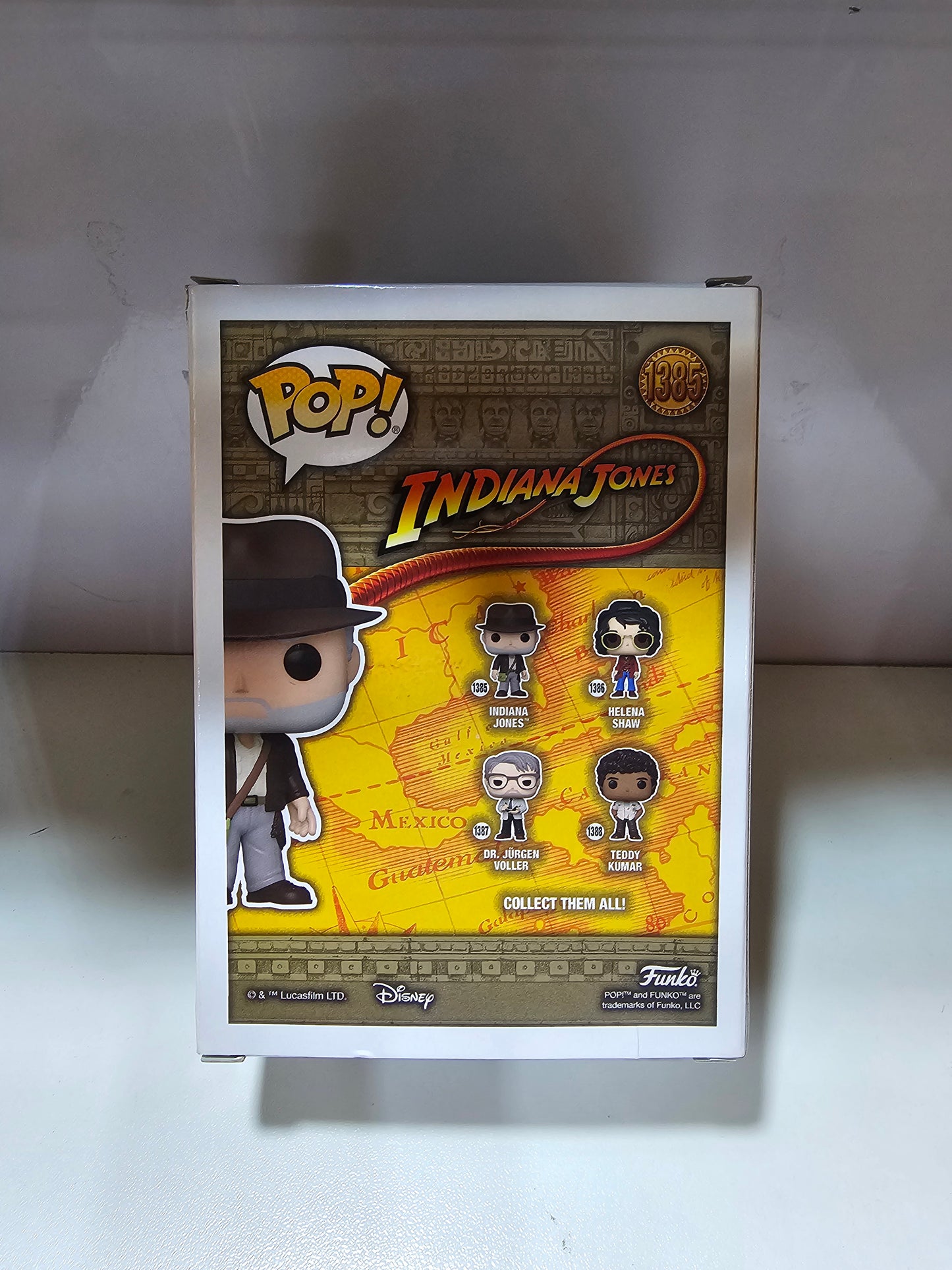 Funko Pop Indiana Jones 1385 (La Caja puede no estar perfecta ver fotos)