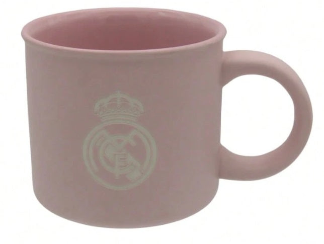 Taza Cerámica 430ml 43ml Rosa Real Madrid